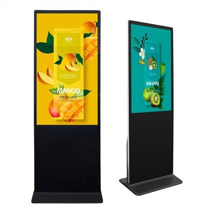 Chwaraewr Hysbysebu LCD Sefydlog ar y Llawr